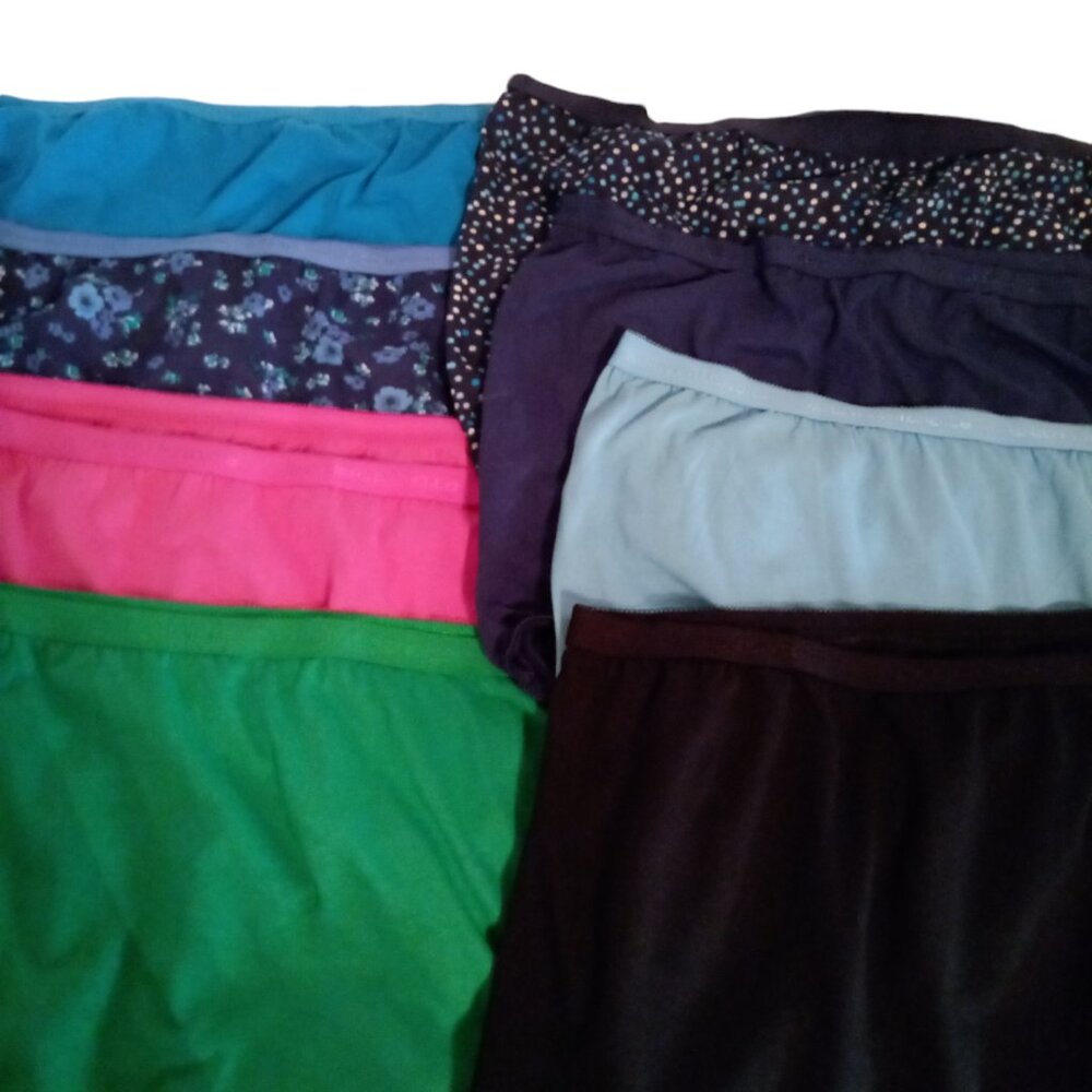 Comfort Choice by Woman Within 8 pk briefs, panties sz 16 4X NEW - Picture 3 of 9